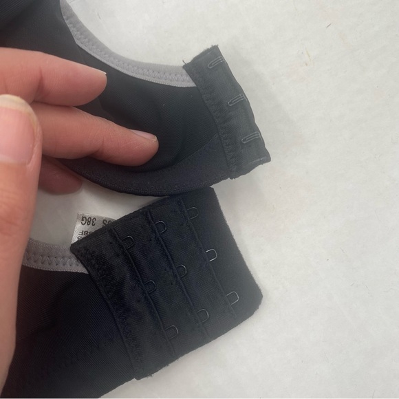 WACOAL I Bra Sports Bra Contour High Impact Black 853302 Size 38G - Picture 6 of 16